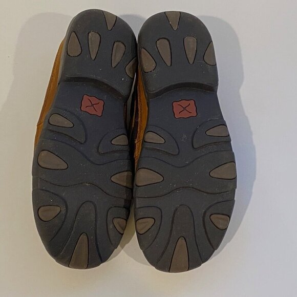 Twisted X Oiled Saddle Driving Moccasins Mens Size 7.5 Slip On Leather MDMS017 main image 4